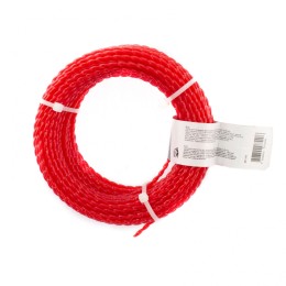 Сибртех Леска для триммера овальная витая, 2.4 мм х 15 м, Россия 961375