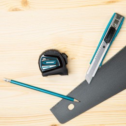 Gross Рулетка "Doppelhaken",2 м x 16 мм,односторонний зацеп,Нейлон,двусторонняя шкала,автоматическая фиксация 31121