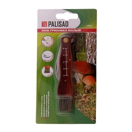 Palisad Нож грибника складной, 145 мм, деревянная рукоятка, 79004