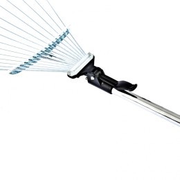 Palisad Грабли веерные стальные, 190 - 520 х 1200 - 1500 мм, 15 зубьев, раздвижные, стальной черенок, 6175655