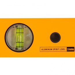 Denzel Уровень алюминиевый, 2000 мм, фрезерованный, 3 глазка 33686