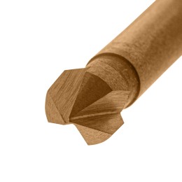 Denzel Зенковка конусная под М3, HSS, по металлу, цилиндрический хвостовик// 72301