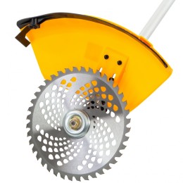 Denzel Триммер бензиновый DT 33, 33 см3, 1.8 л. с, неразъемная штанга, состоит из 2 частей 96222