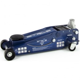 Stels Домкрат гидравлический подкатной, быстрый подъем, 3 т, Quick, 130-465 мм, профессиональный 51133