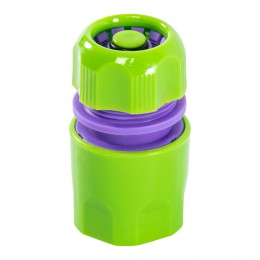 Palisad Соединитель пластмассовый, быстросъемный для шланга 1/2, аквастоп 66140