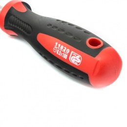 Matrix Отвертка Profi, SL6.5 х 100 мм, S2, двухкомпонентная рукоятка 11820