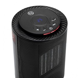 Denzel Тепловентилятор электрический керамический DTFC-1200, 3 режима, вентилятор, нагрев 600/1200 Вт 96418