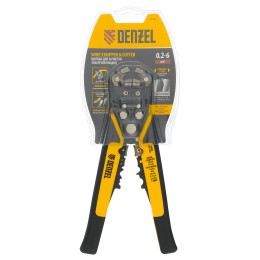 Denzel Щипцы для зачистки электропроводов 0,2-6 мм2, функция обрезания проводов// 17742