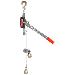 Matrix Лебедка рычажная, тяга 4 т, подъем 1.6 т, двойное храповое колесо 52225