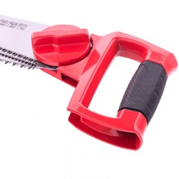 Matrix Ножовка по дереву 3 в одном: ножовка, 3 рабочих полотна, металлическая обрезиненная рукоятка 23575