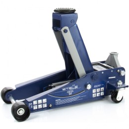 Stels Домкрат гидравлический подкатной, быстрый подъем, 3 т, Quick, 130-465 мм, профессиональный 51133