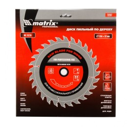 Matrix Пильный диск по дереву, 250 х 32 мм, 60 зубьев Professional73267