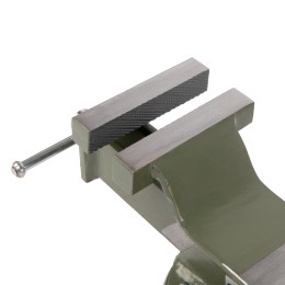 Сибртех Тиски слесарные, 100 мм, стальные, поворотные 18618