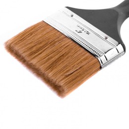 Matrix Кисть плоская Евро 4 , натуральная щетина, пластмассовая ручка 83067