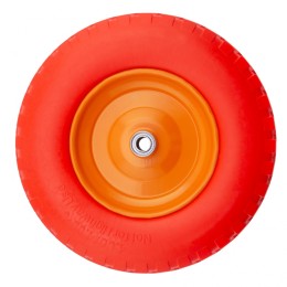 Palisad Колесо полиуретановое 4.80/4.00-8, длина оси 90 мм, подшипник 20 мм 68977