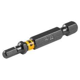 Denzel Бита HEX 4х50, сталь S2, шестигранный профиль, 10 шт. Е 6,3 11662