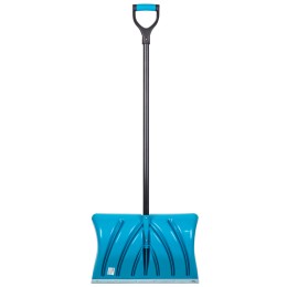 Palisad Лопата для уборки снега пластиковая Luxe, 500 х 325 х 1300 мм, металлопластиковый черенок, 615015