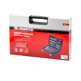 Matrix Набор ключей комбинированных, трещоточных 13 шт. 14797