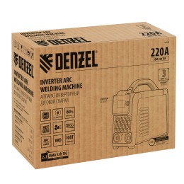 Denzel Аппарат инвертор. дуговой сварки SDM-220 Top, 220 А, ПВ 60% кейс 94358