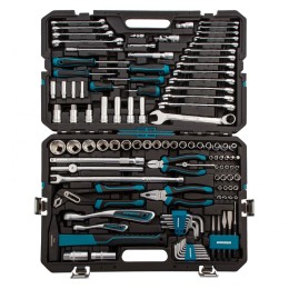 Gross Набор инструментов, 1/4", 1/2", CrV, 120 зубьев, 115 предметов 14152