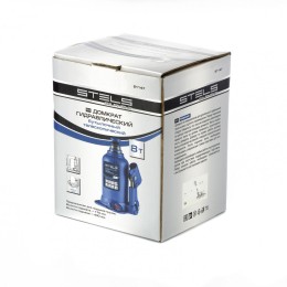 Stels Домкрат гидравлический бутылочный телескопический, 8 т, подъем 170-430 мм 51147