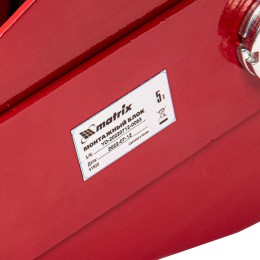 Matrix Блок монтажный с крюком, 5 т 51925