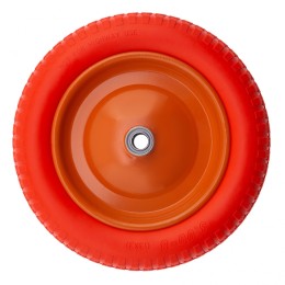 Palisad Колесо полиуретановое 3.00-8, длина оси 90 мм, подшипник 20 мм 68976
