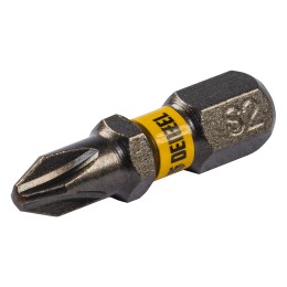 Denzel Бита PH2х25, сталь S2, шестигранный профиль, 10 шт. Е 6,3 11652