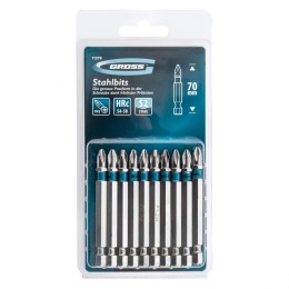 Gross Набор бит РН2 х 70, сталь S2, 10 шт. 11378
