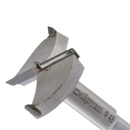 Сибртех Сверло Форстнера по дереву, 48 мм, цилиндрический хвостовик 704848