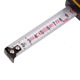 Denzel Рулетка 5м х 19мм, двухкомп. корпус, кнопка-пауза// 31542