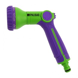 Palisad Пистолет-распылитель, 8 режимов, двухкомпонентная рукоятка 65160