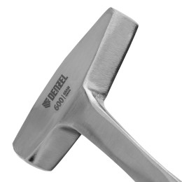 Denzel Молоток слесарный 600 г, цельнометаллический, двухкомпонентная рукоятка 10404