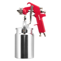 Matrix Краскораспылитель HP пневмат. с нижним бачком V= 1 л, сопло диаметром 1.8 мм 57323