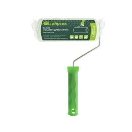 Сибртех Валик Работы с древесиной , 180 мм, ворс 12 мм, D - 48 мм, D ручки - 6 мм, микроволокно 80246