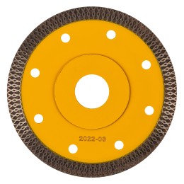 Denzel Диск алмазный отрезной 115 х 22,2мм, сплошной, супертонкий, горячий пресс, сухой/мокрый рез// 73057