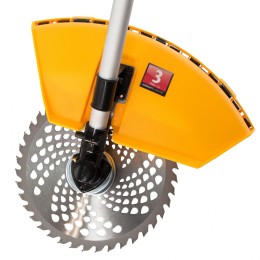 Denzel Триммер бензиновый DT 33S, 33 см3, 1.8 л. с, разъемная штанга, состоит из 2 частей 96223