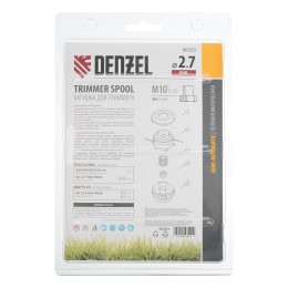 Denzel Катушка триммер. полуавтомат., гайка М10, М10, М12, лев. шаг 1,25 1,5 1,5мм 96393