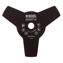 Denzel Диск для триммера, 255 х 25.4 мм, толщина 1.6 мм, 3 лезвия 96325