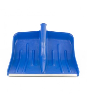 Сибртех Лопата для уборки снега пластиковая, синяя, 420 х 425 мм, без черенка, Россия, 61618