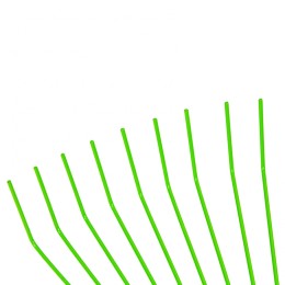 Palisad Грабли веерные стальные, 420 х 1585 мм, 22 круглых зуба, эмалированные, стальной черенок, 6177155