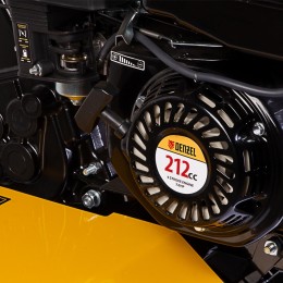 Denzel Мотоблок DPT-370-PRO, 7 л.с, ременное сцепление, ширина 90 см, глубина 35 см, фрез 3 х 4, ШОМ, передачи 4В/2Н 56404