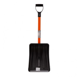 Stels Лопата для уборки снега пластиковая, 275 х 345 х 890 мм, стальной черенок, Россия, 61586