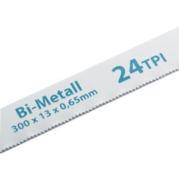 Gross Полотна для ножовки по металлу, 300 мм, 24 TPI, BIM, 2 шт 77729