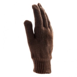 Сибртех Перчатки трикотажные, двойные, полушерстяные, с ПВХ покрытием, Россия, 68634