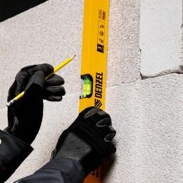 Denzel Уровень алюминиевый, 600 мм, фрезерованный, 3 глазка 33681