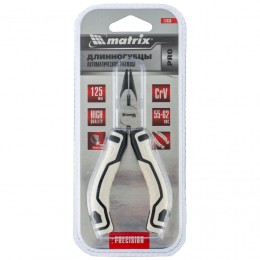 Matrix Длинногубцы Mini, 125 мм, прямые, авторазжим, Pro 17830