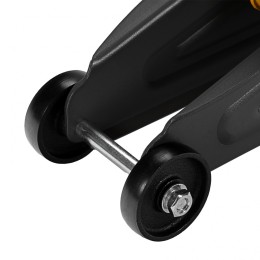 Denzel Домкрат гидравлический подкатной с фиксатором, 2 т, 130-330 мм, в кейсе 51154