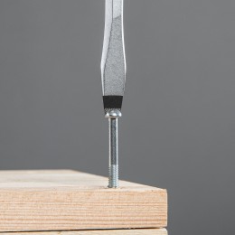 Gross Отвертка SL8 x 150 мм, S2, трехкомпонентная рукоятка 12119