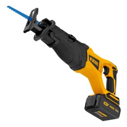 Denzel Пила сабельная аккумуляторная бесщет BRC-120, 18В Li-Ion 28460